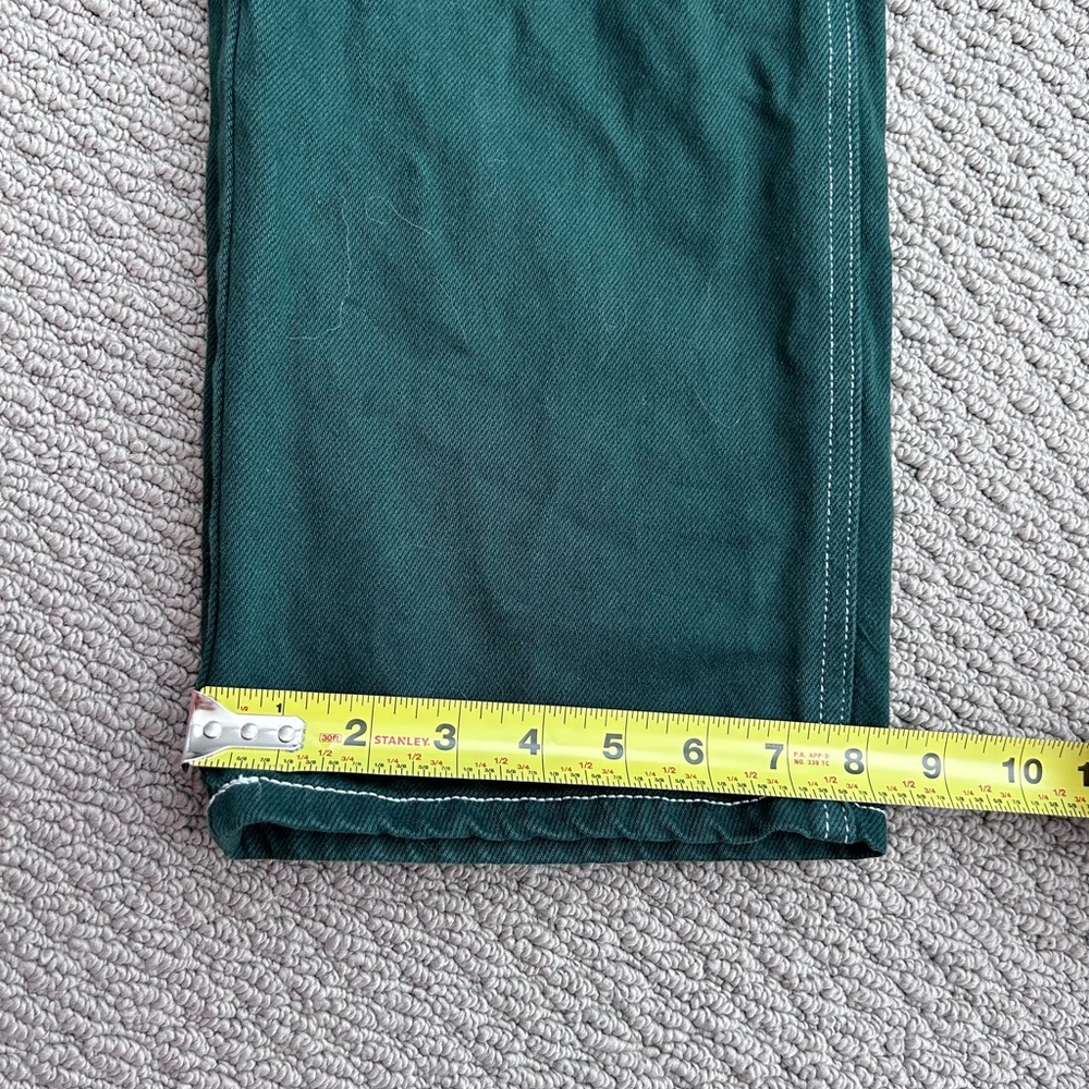 Reformation Cowboy High Rise Straight Jeans Organic Cotton
Emerald Green
Size 26 - Picture 12 of 12